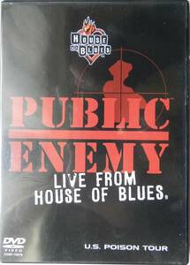 【DVD】PUBLIC ENEMY / LIVE FROM HOUSE OF BLUES ☆ パブリック・エナミー / ライヴ・フロム・ザ・ハウス・オブ・ブルース