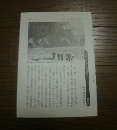 昭和戦後史の現場　東京湾　夢の島の埋め立て　ごみの島から緑の島へ　1957・12・16　切抜き