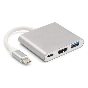 USB Type c HDMI 3in1 Type-Cアダプター usb タイプc 4K 解像度 usb-c hdmi type c ハブ 変換アダプター type-c 変換 USB 充電 パソコン