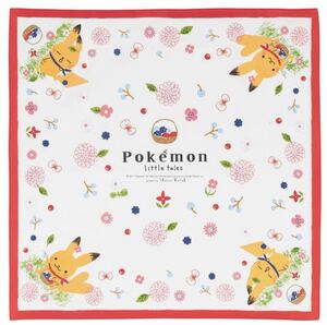 未使用 ポケモンセンター バンダナ Pokmon little talesシリーズ 2017 完売品 大判ハンカチ