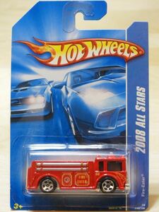 【新品：未開封】HOT WHEELS ホットウィール ファイヤーイーター [消防車] レッド /フレイム