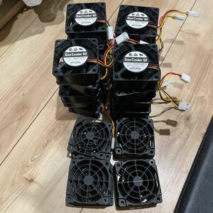 SANYO DENKI mountain . electric cooling fan mountain . electric DC fan San Cooler 60(9A0624H4D12)DC24V 20 piece set 