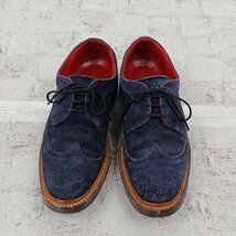 Tricker's トリッカーズ スエード ウイングチップシューズ W8459_画像2