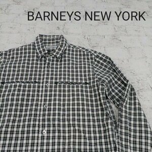 BARNEYS NEW YORK バーニーズニューヨーク 長袖チェックシャツ W8983