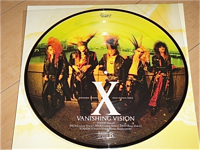 ヤフオク! -「x japan レコード vanishing vision」(レコード) の落札 