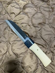 包丁　和式ナイフ　マキリ　アウトドア　ブッシュクラフト 和包丁　未使用　　ブッシュクラフト ナイフ　刃物　和式刃物