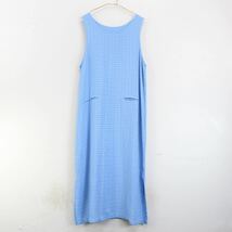 USA VINTAGE Christpher&BANKS CHECK PATTERNED NO SLEEVE ONE PIECE/アメリカ古着チェック柄ノースリーブワンピース_画像3