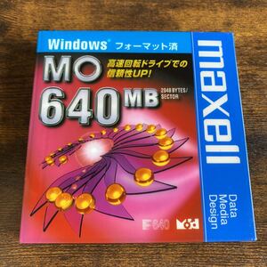 maxell マクセルマクセル MOディスク 640MB maxell MA-M640 B1P