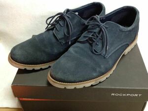 【中古美品】ROCKPORT ロックポート COLBEN M76851 26cm 紺