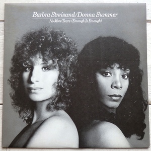 12INCH BARBRA STREISAND DONNA SUMMER NO MORE TEARS (ENOUGH IS ENOUGH) / BARBRA STREISAND WET 10SP 443 ステッカー付