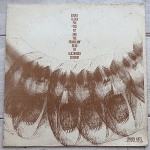 LP ALEXANDER SCOURBY THE PIT AND THE PENDULUM BY EDGAR ALLAN POE SPOKEN ARTS 830 米盤