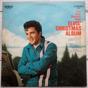 LP ELVIS PRESLEY ELVIS' CHRISTMAS ALBUM CAL-2428 米盤