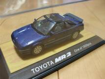 tosa 1/43 TOYOTA MR2 AW11 (Blue)