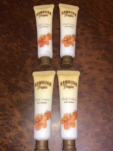 ハワイアントロピック/HAWAIIAN Tropic◆ボディローション/シルキーココナッツ◆40ML×4個/シアバター/ココナッツオイル/ハワイ/ハワイアン