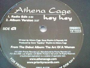 R&B Athena Cage / Hey Hey 12インチです。