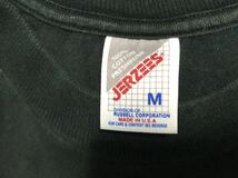 MADE IN U.S.A.アメリカ製90's JERZEES 黒TシャツPALM BAY OKINAWAプリント_画像2