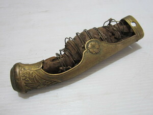 旧日本軍　指揮刀　サーベル　金色刀柄　刀装具　