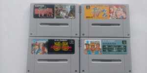 SFC スーパーファミコン ソフト ファイナルファイト ダブルドラゴン コンバットライブス 4本セット