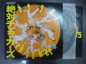 ◆◆日 R 0122 1360 - チェッカーズ - 絶対チェッカーズ - C28A0348 - レコード LP 中古