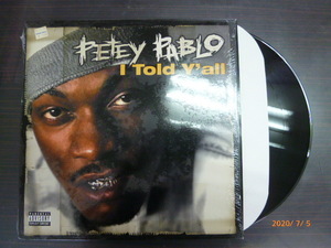 ◆◆日 R 0709 1913 -Petey Pablo / I Told Y'All - レコード LP 中古