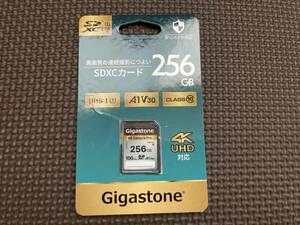  Gigastone　SDXCカード　256GB　V30　UHS-1　U3　A1　GJSX-256GV3A1　SDカード