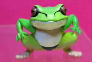 蛙力士　はっけよいフィギュア　小結アマガエル2