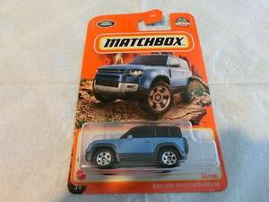  Matchbox 2020 Land Rover Defender 90 blue 