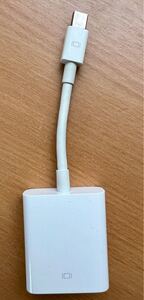 【中古品】apple 純正品 Mini DisplayPort - VGAアダプタ