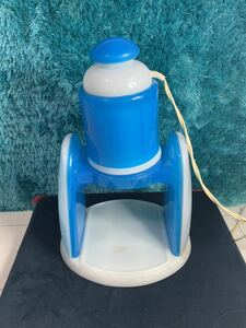  ice chipping machine ice electromotive blue color everyone easy! easily possible to enjoy!