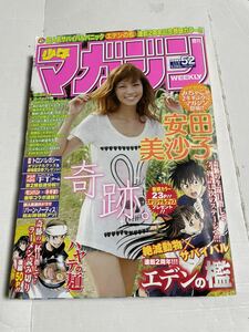 週刊少年マガジン 2010年52号 安田美沙子　エデンの檻　トロン：レガシー　ハヤテの麺　FTゲーム　バーン・ノーティス　