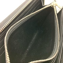 LOUIS VUITTON ルイヴィトン M64838 エピ ジッピーウォレット ラウンドファスナー 長財布 エピレザー ノワール ユニセックス【中古】_画像8