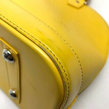 LOUIS VUITTON ルイヴィトン M40619 トートバッグ アルマPM エピ ハンドバッグ エピレザー シトロン_画像5