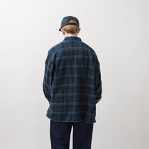 希少★新品本物【緑★3】★BASIN BLACKWATCH LS SHIRT FULL ベイスンブラックウォッチ 正規店購入 ディセンダント 限定入手困難 DESCENDANT_画像3