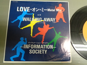 インフォメーション・ソサエティINFORMATION SOCIETY/LOVE・オン・ミーLAY ALL YOUR LOVE ON ME (METAL MIX)★シングル