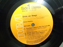 エルヴィス・プレスリーELVIS PRESLEY/グランプリ・プレスリー・オン・ステージELVIS ON STAGE★シングル　コンパクト・シリーズ _画像7