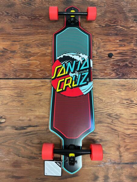 スケートボード　 コンプリート　SANTA CRUZ LONGBOARD ダウンヒル　クルーザー新品未使用、送料込み！