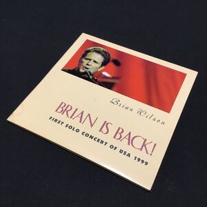 CD brian wilson brian is back! ディスク美品 2枚組