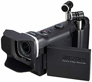 ZOOM ズーム ハンディビデオカメラレコーダー Q4n(中古品)