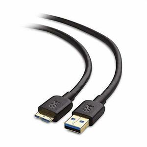 Cable Matters マイクロUSBケーブル Micro USB 3.0ケーブル USB Micro Bケーブル 0.9m HDD/SSD外付けドライブ対応(中古品)