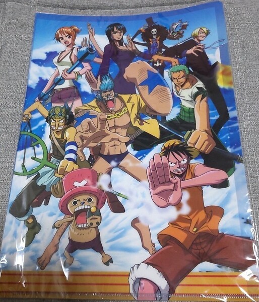 クリアファイル　2枚組　ONE PIECE　ワンピース