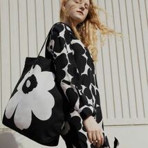 新品 marimekko TORNA WX UNIKKO マリメッコ ウニッコ トートバッグ_画像9