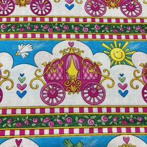 ヘンリーグラス生地 Carriage Borders Stripe Multi