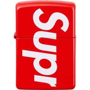 【新品未使用】Supreme シュプリーム Logo Zippo RED ジッポ　ライター 完売品