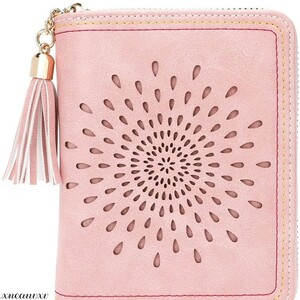  стиль . футляр для карточек Pink Lady -s.... легкий большая вместимость скимминг предотвращение кошелек для мелочи . бумажник compact кошелек подарок 