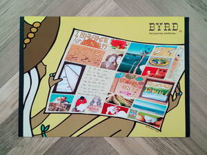 ★アンディデイビス Andy Davis 『BYRD』イラスト貴重広告2/ 簡単！入れるだけ額装セット ポスター風デザイン A4サイズ 送料230円～