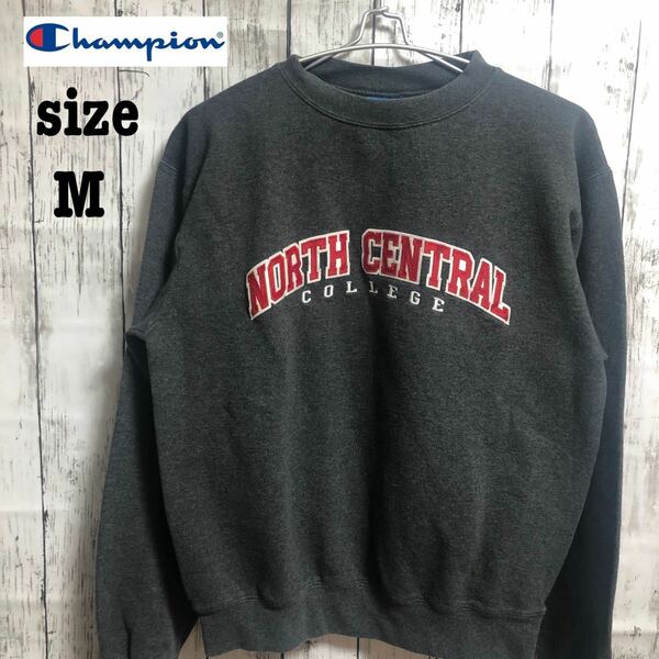 Champion 古着 スウェットトレーナーNORTHCENTRAL ECO