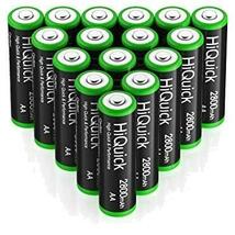 HiQuick 単三電池 充電式 ニッケル水素電池 高容量2800mAh ケース4個付き 約1200回使用可能 単3形充電池 単三充電池16本セット_画像8