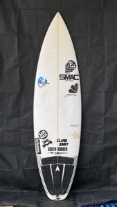 【引き取り可能】 サーフィン SMAC サーフボード Jamie Byrne ５’８” 24.1L ショートボード 3Fin / FUTURES 中古サーフボード⑯