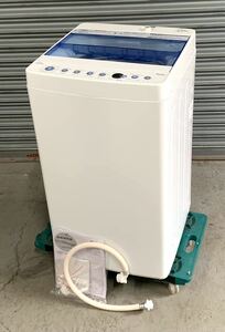 ●Haier ハイアール 全自動洗濯機 5.5kg 風乾燥 2017年製【JW-C55CK】一人暮らし 単身用●