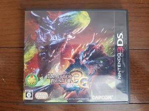  nintendo 3DS| Monstar Hunter 3G| operation verification secondhand goods 